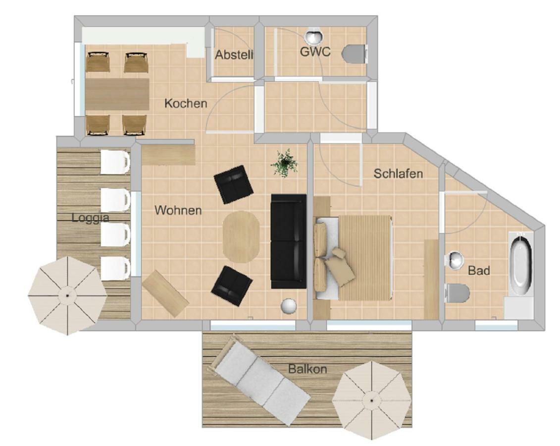 Villa Hildegard Appartement 8 Binz Eksteriør billede